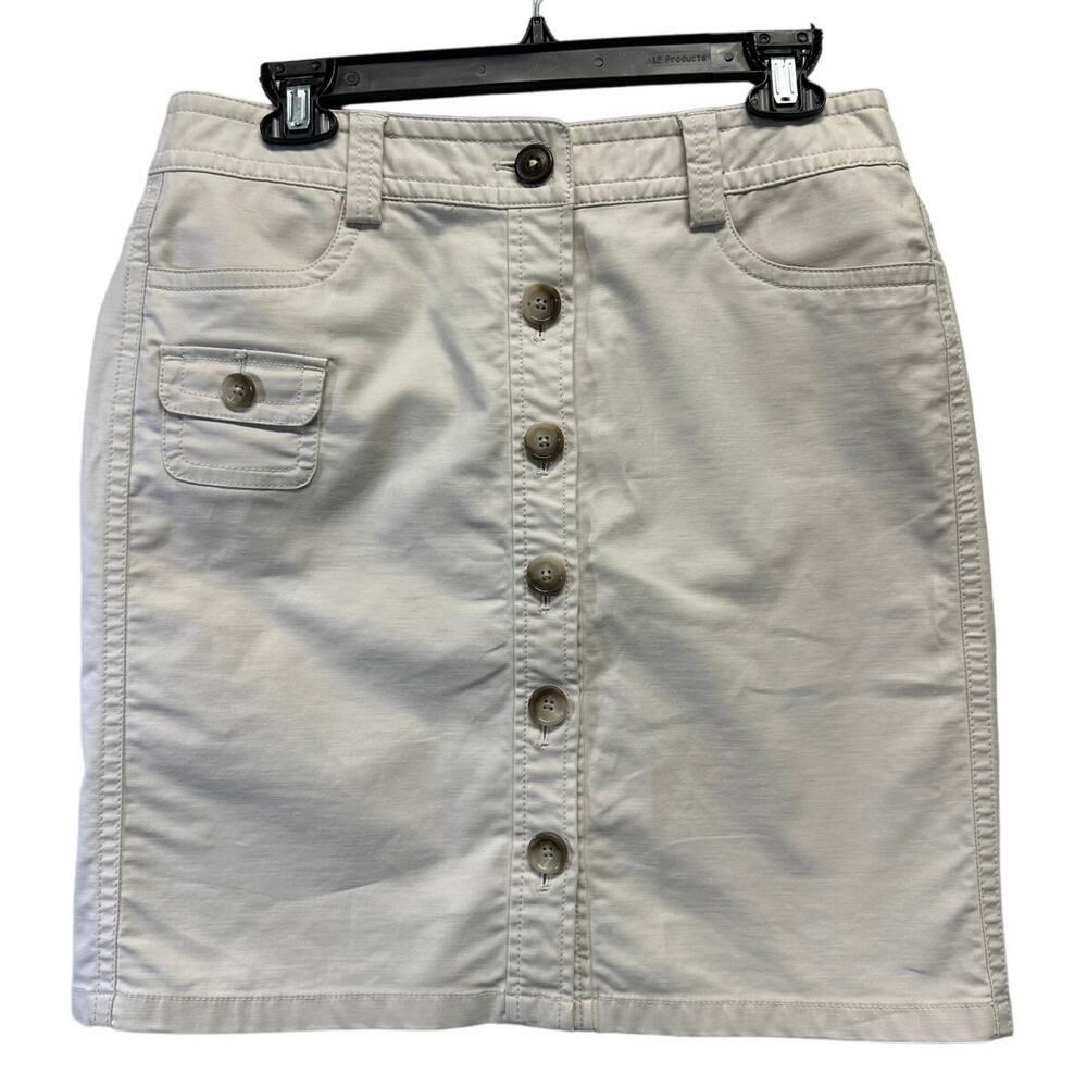 Ann Taylor Skirt Women Cargo 8‎ Pencil Knee Length Gorpcore Hiking EUC
